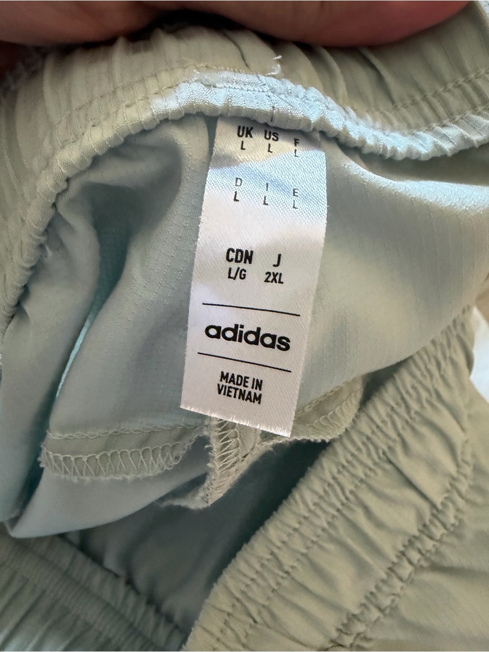 Adidas Men’s Woven Aeroready Athletic Lightweight Pants Grey Sz Large - Picture 5 of 6